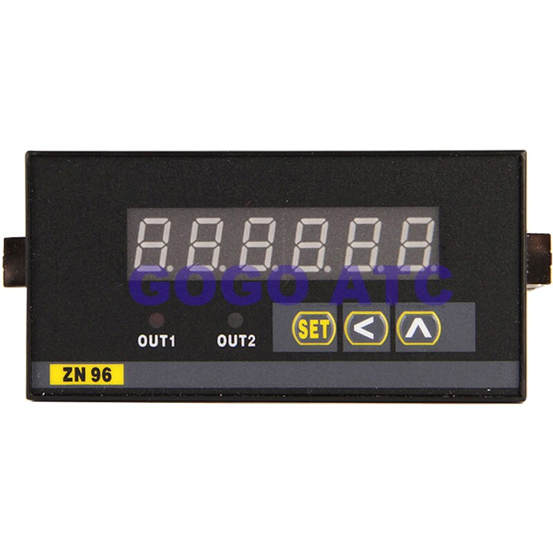 Fine ZNZS2-6E1R tachometer digital display ZNZS2-6E2R line speedometer speed meter with alarm output Encoder