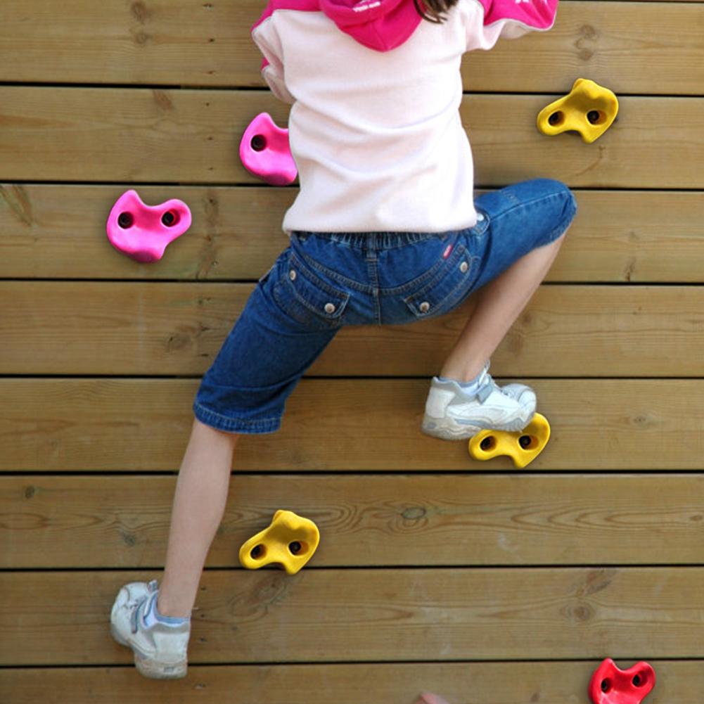 5/8 stk børn udendørs harpiks klatring klipper uv-resistent plast holdbar og farverig børnehaver skoler forlystelsesparker