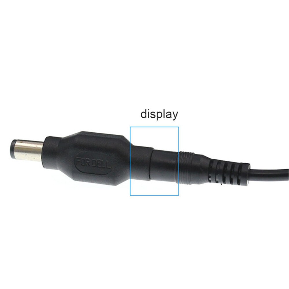 For DELL XPS Laptop Notebook PC Charger Adapter 2Pin DC Tip 19.5v Power Adapter Connector 7.4x5.0mm Male Plug Jack Converter