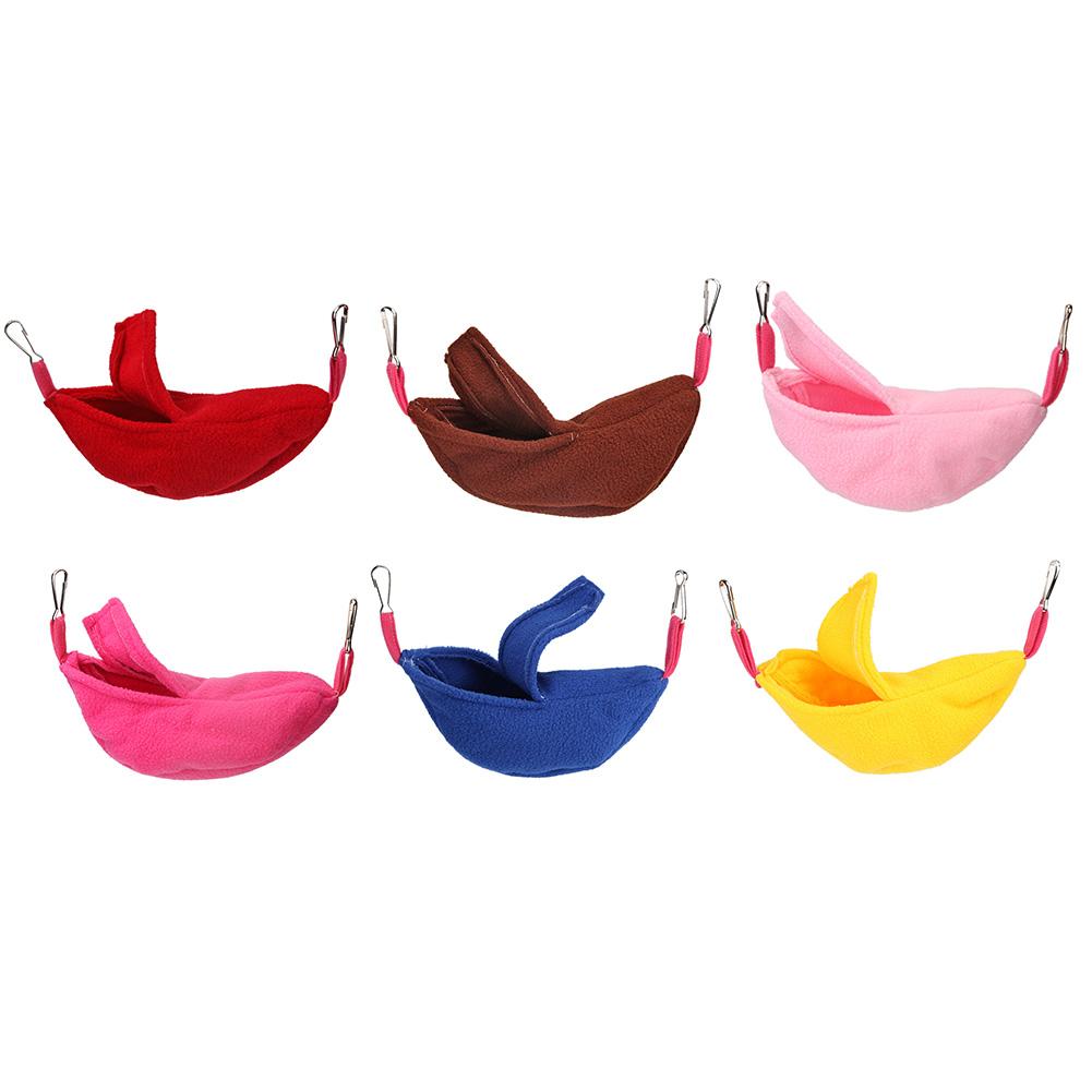 Hamac en forme de banane, lit-balançoire, hamac, maison, animal domestique, Rat, oiseaux, petits animaux, sac de couchage doux, hiver