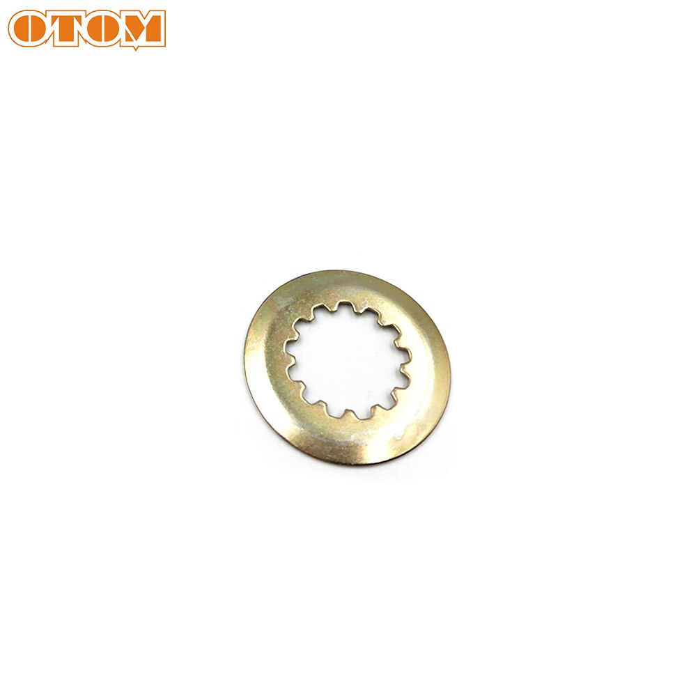 OTOM-retenedor de piñón pequeño completo para motocicleta, Kit de sello de aceite para KAWASAKI, KLX300, LONCIN, VOGE300: Lock Plate