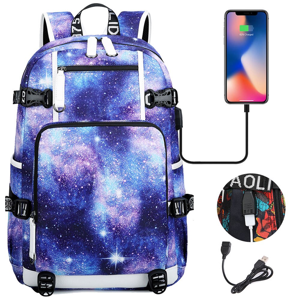 Personalizzare Il Tuo Logo Nome Immagine Zaino per Gli Adolescenti Borse Da Scuola Sacchetto Del Computer Portatile Impermeabile di RICARICA USB Mochila Feminina Borsa Da Viaggio: your picture  11