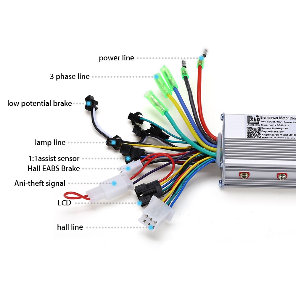 Electric Bicycle Brushless Controller Dual Model 3... – Grandado