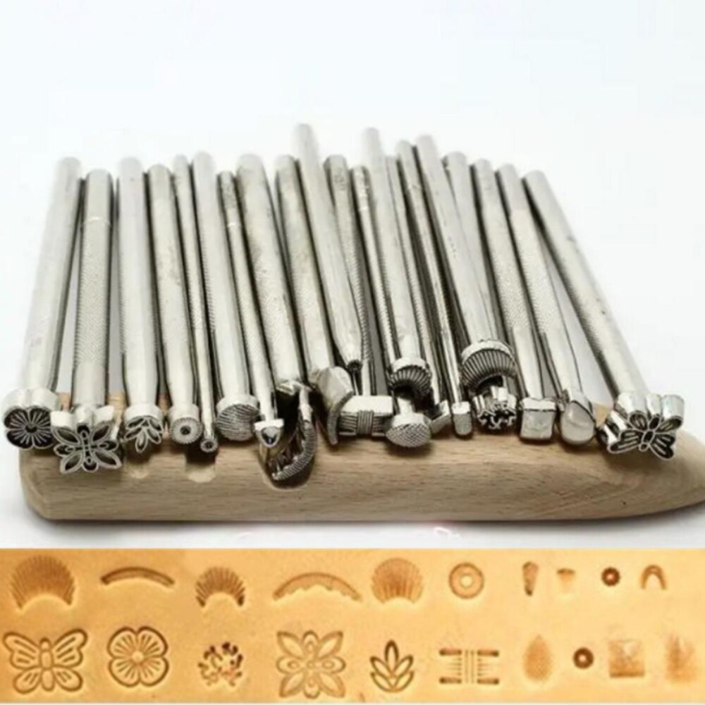 Stamp Making Tools Leather Stamping Tools Set Making Tools Carving Le... – Vicedeal