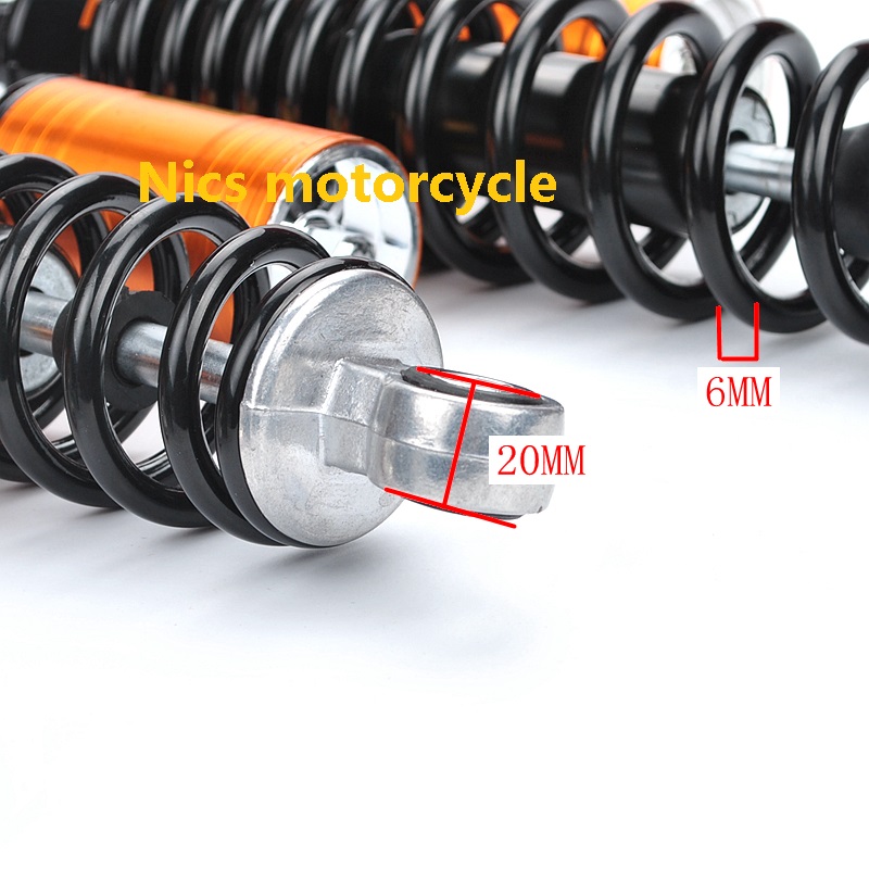 A pair of 21-23-29CM rear shock absorber suspension with electric scooter motorcycle ATV rear shock absorber