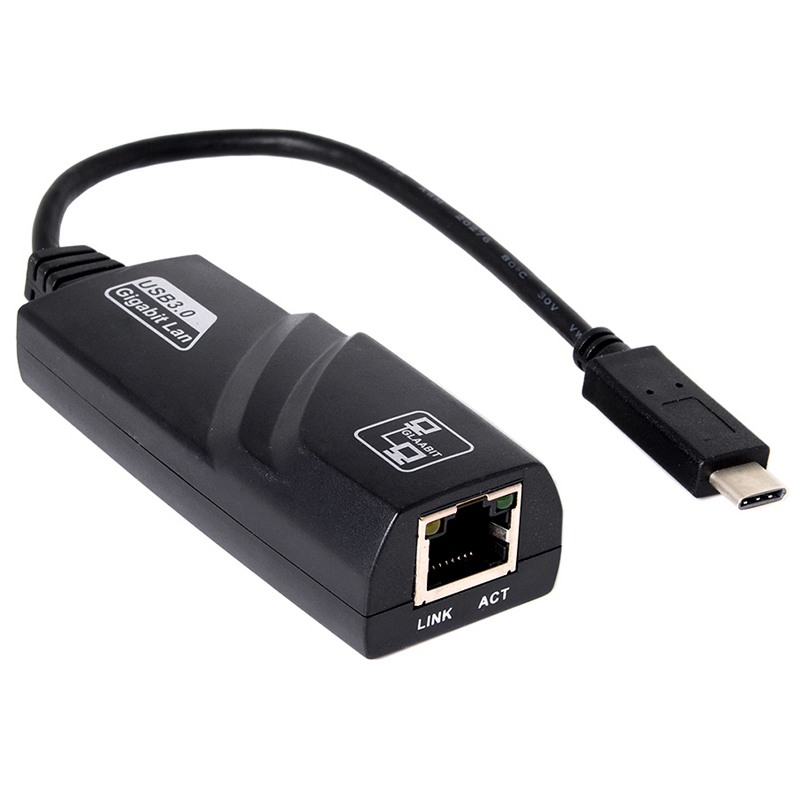 Uc-064 Usb 3.0 5 Gbps Typ-C Zu 1000Mbps Gigabit Ethernet Netzwerk Lan Adapter für Rj45 Ipv6 ieee 802.3Az: Ursprünglich Titel