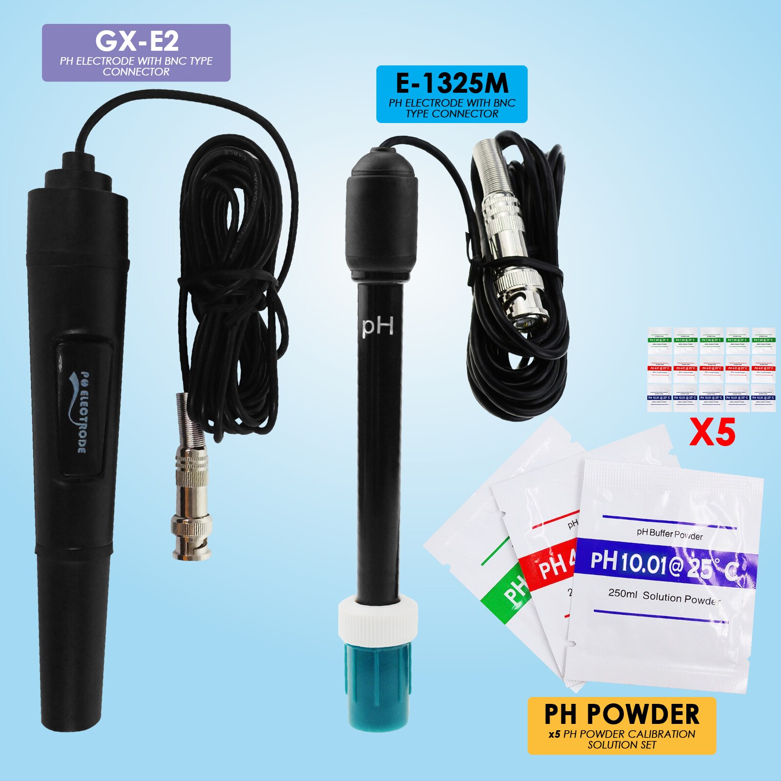 Sonde d&#39;électrode pH connecteur BNC, câble de 300cm pour contrôleur de moniteur de PH mètre