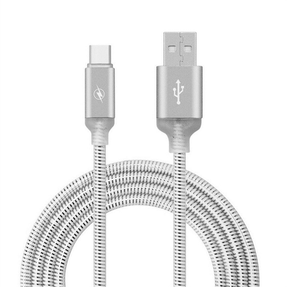 NEUE LED Micro USB Ladegerät Kabel Ladekabel Für iPhone 6 Plus Für samsung S7 S6 LG G4 G3 Für xiaomi Redmi Huawei Android telefon: silver / For Micro