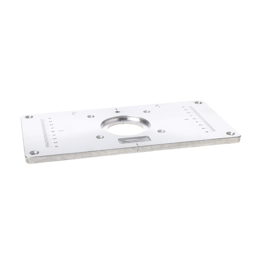 Multifunctional Aluminum Router Table Plate w/ 4 R... – Grandado