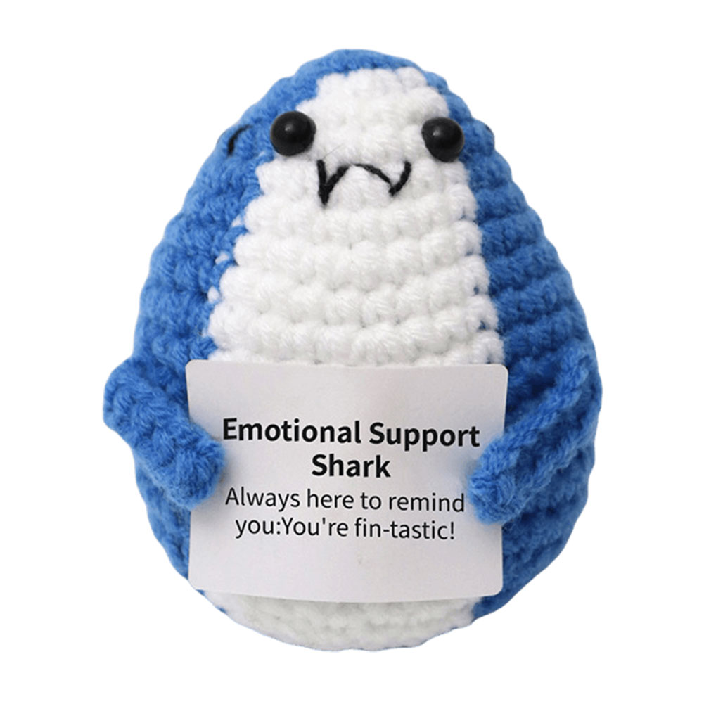 Halloween gehaakte poppen dier/pompoen gehaakte poppen met positieve kaart Kerstmis handgeweven wol pluche pop Home Decor: Overigen