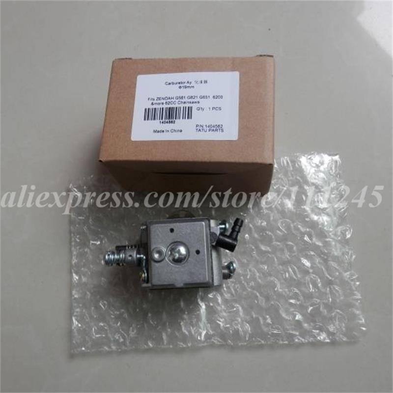 Carburador G621 para ZENOAH G620PU G561 G651 G662 TOPSUN 6200 6500 62CC 58CC carburador de motosierra CARBY CARB REPL. WALBRO HDA246