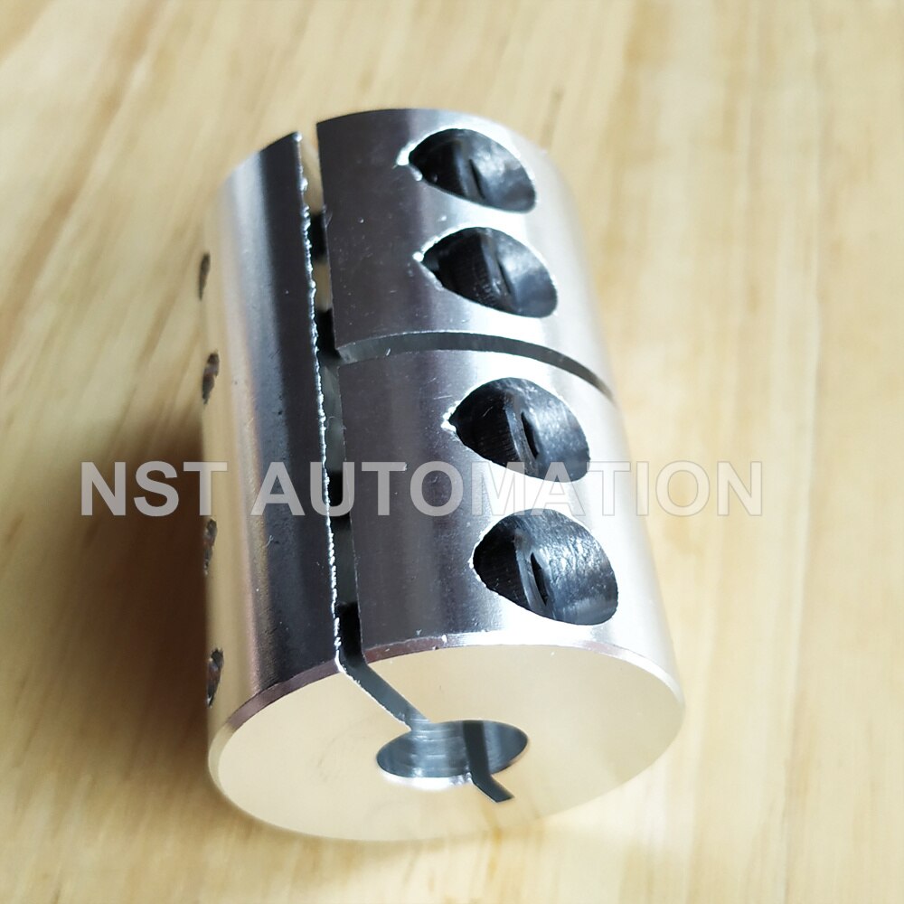 Diameter 32mm Length 45mm Clamping Rigid Coupling Aluminum For Engraving Machine Shaft Coupler Motor Connector