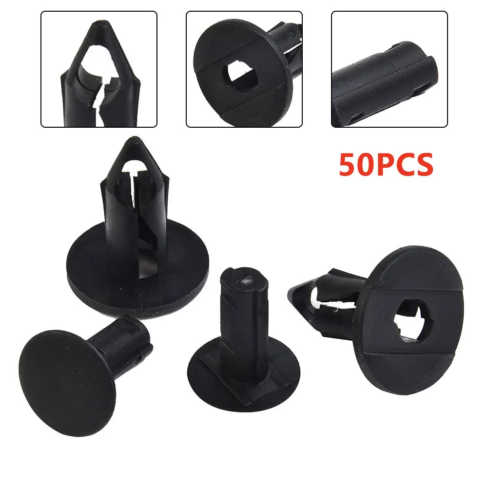 50 X Clips de rivets en plastique de remplacement pour ATV UTV 8 mm 5/16 293150089 pour garniture de porte, voiture, accessoire de voiture pare-chocs
