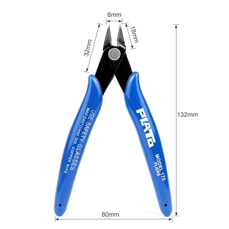 1 stk modell tang metalltråd tang skjære linje stripping multiverktøy stripper kniv crimper crimper verktøy kabelkutter elektrisk tang