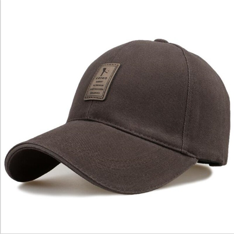 10- kleurige herenpet, zomerreispet, herfststijl, outdoorvisklep.: Bruin