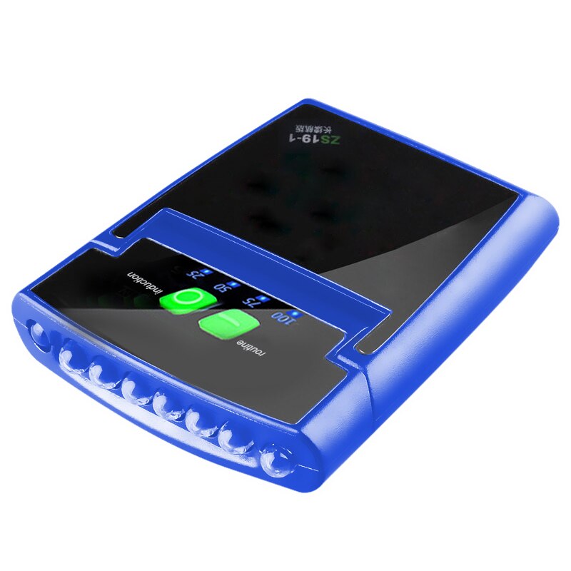 Portable 6 LED Clip on Cap Lights USB Rechargeable Hat Flashlight Ultra Bright Hands-Free Hat Headlamp for Camping Hand Work: Blue