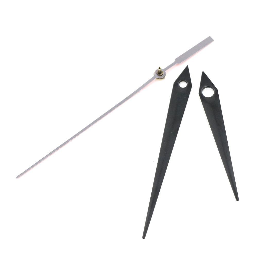 5 sett mayitr kvarts urverk mekanisme klokke visere gjør-det-selv-reparasjonsdel sett lang spindel urverk klokke reparasjon håndverk håndverktøy