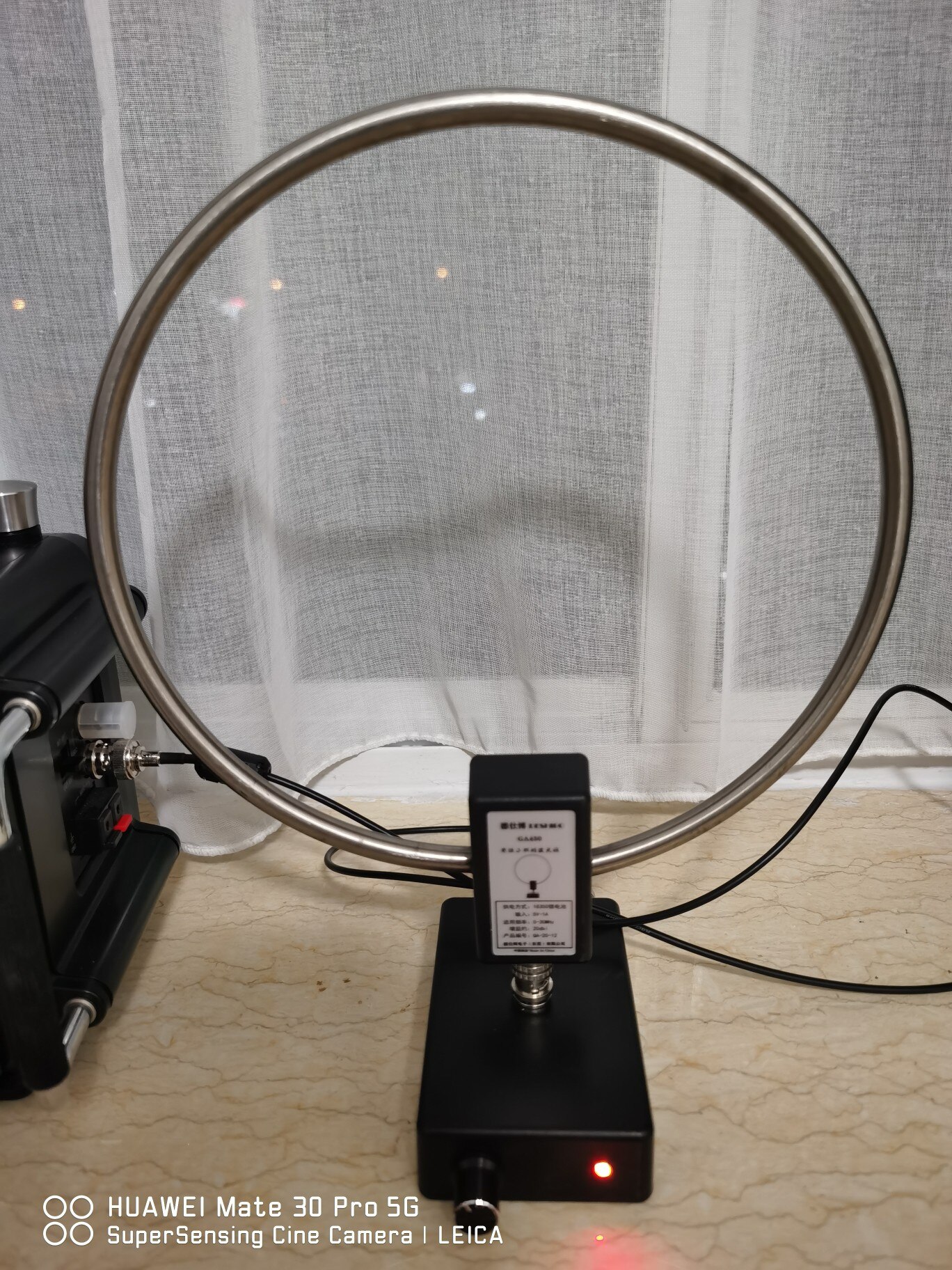 GA450 Loop Antenna SDR Short Medium Wave HF Radio VOA Antenna SW 2.30-30MHz MW 522-1710KHz For Malachite SDR radio Tescun