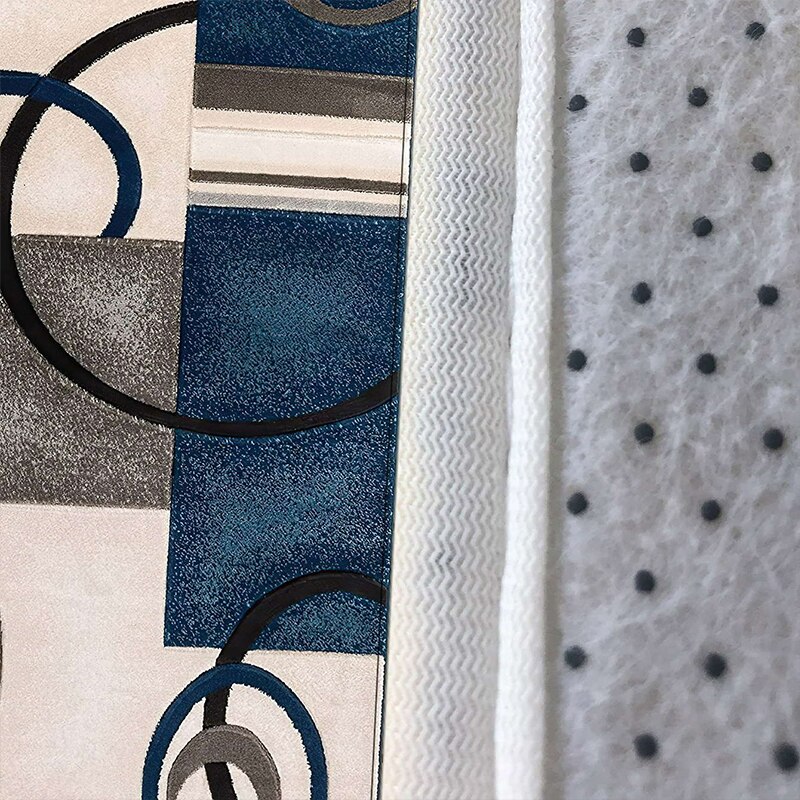 Alfombra de suelo de estilo europeo moderno, alfombrilla absorbente antideslizante para puerta de entrada, alfombrilla para ducha de baño, alfombrilla para suelo de dormitorio y baño del hogar