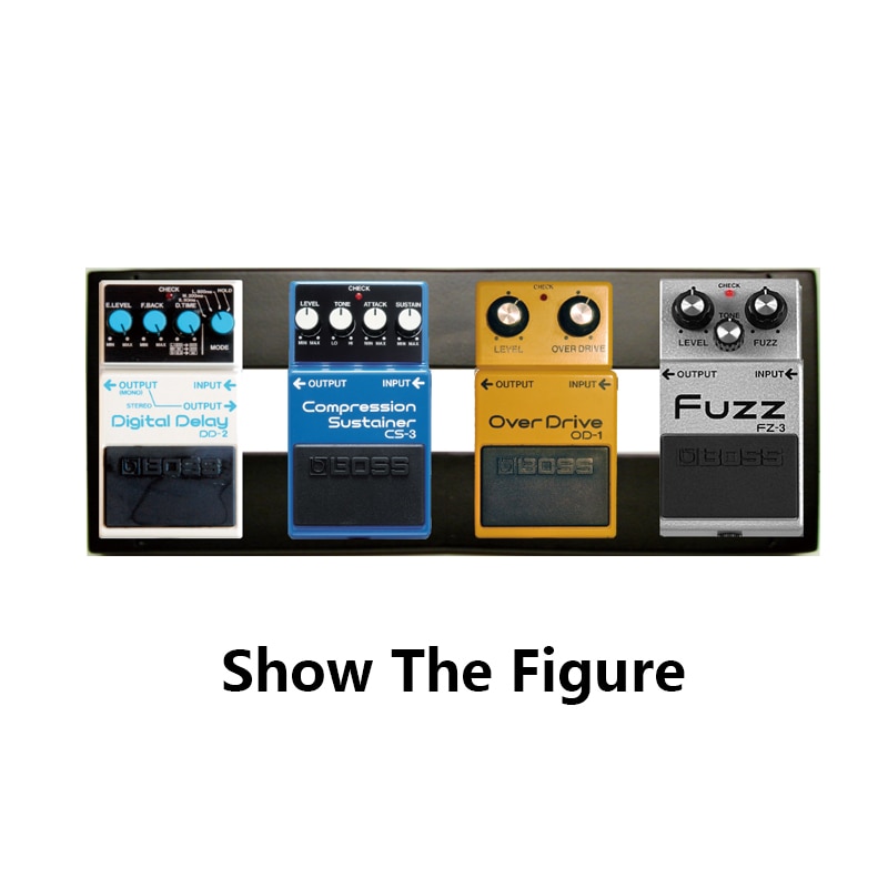 Geist Feuer Sieger Aluminium Gitarre Effekt Pedal mit Tragen Tasche V-Baby-B Pedal Gremium