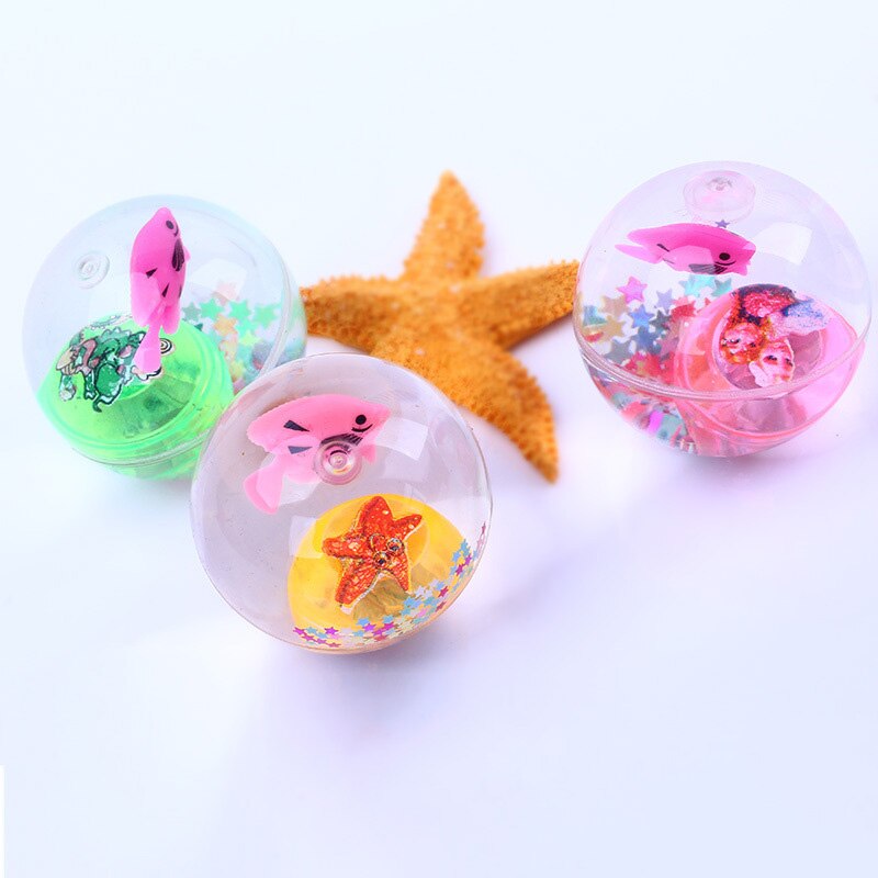 Blinkende Leucht Ball Gummi Springenden Ball Anti betonen Spaß Zappeln Spielzeug für freundlicher M09