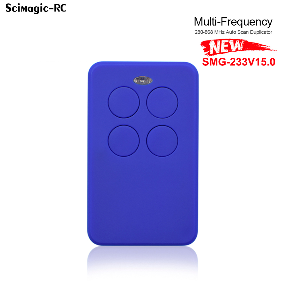 Mando a distancia de garaje MUV2-CYC MUV4-CYC JCM ROPER TECH GO-2- GO-4 GO 2 GO 4 GO-MINI GO MINI Command JCM 433 868MHz: BLUE