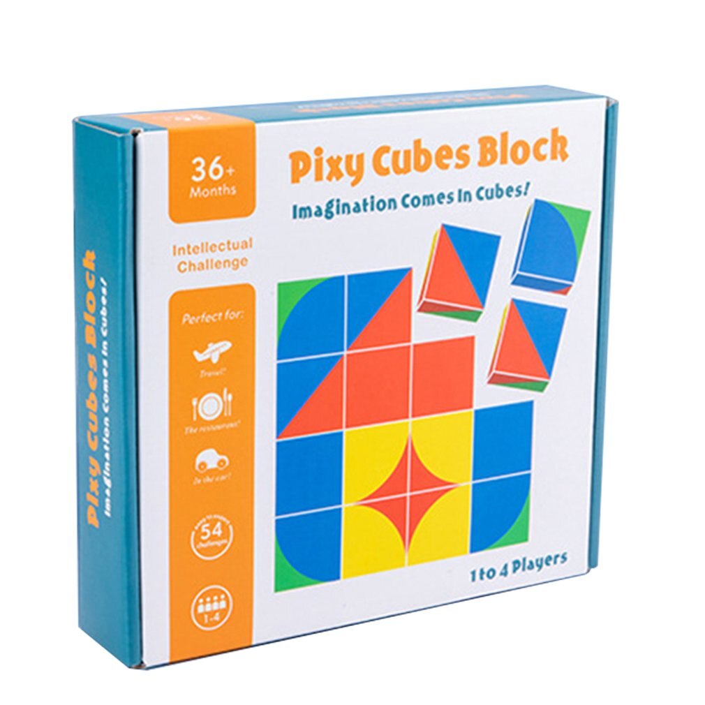 Logical Thinking Wooden Three-Dimensional Puzzle Neutral Hemu Thermal Transfer Develop Hands-On Skills Spatial Perception