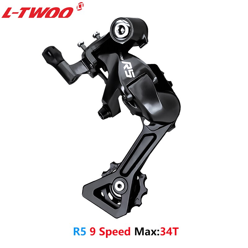 LTWOO – dérailleur arrière de vélo de route R2/R3/R5/R7/R9 7/8/9/10/11 vitesses, longue Cage Max 34T, pour Shimano 7/8/9/10/11 s: R5 9S