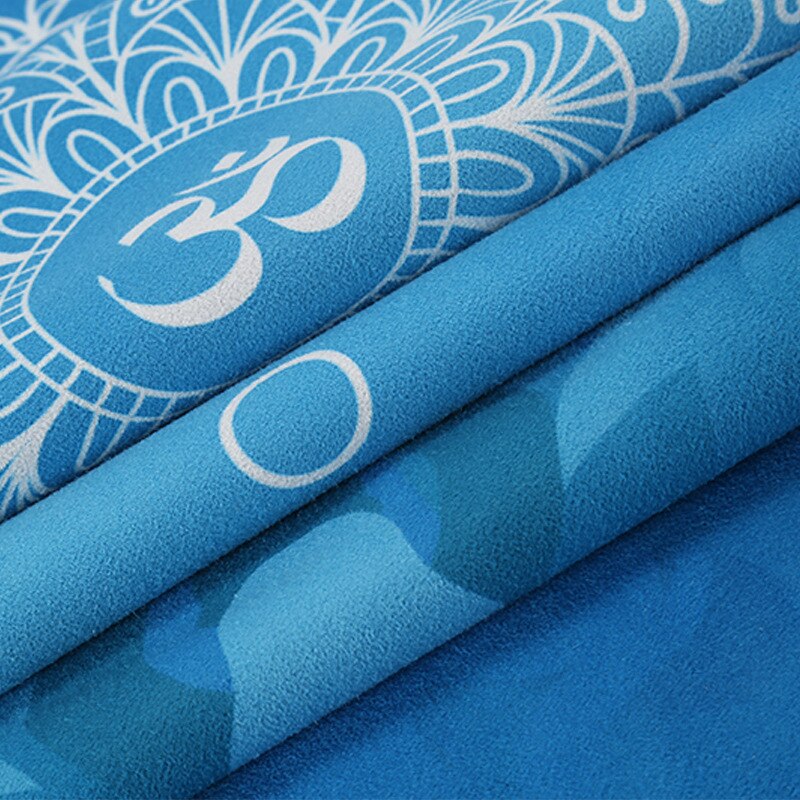 Bedruckte yogamatte aus naturkautschuk-wildleder, 183*68*1.5mm rutschfeste, umweltfreundliche übungsmatten für pilates, tanz, fitness und yoga