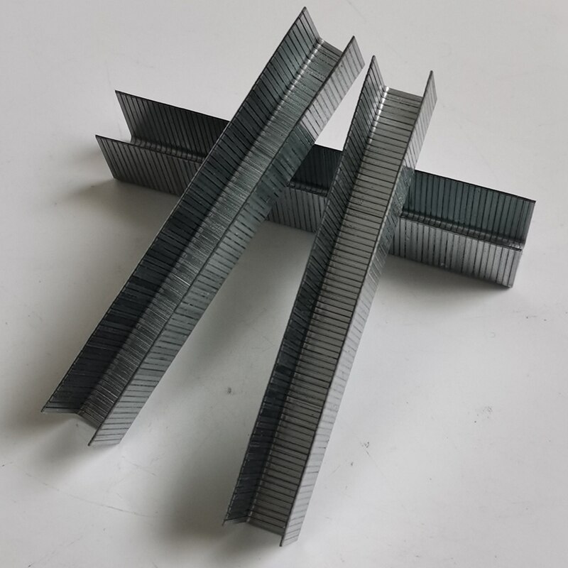 2000Pcs 1022J Stapler Nail for Framing Tacker 1022J Nailer Stapler Tool U-Shaped Nails Air Tool Accessories