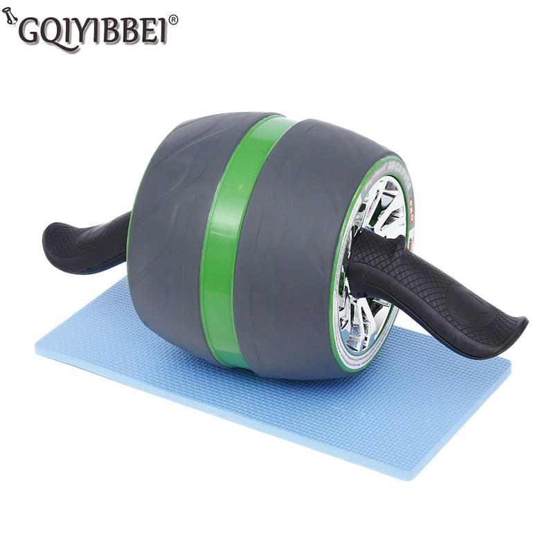 Automatic Rebound Fitness Ab Roller No Noise Abdominal Workouts Wheels With Mat For Home Gym Equipment Exercise Machin