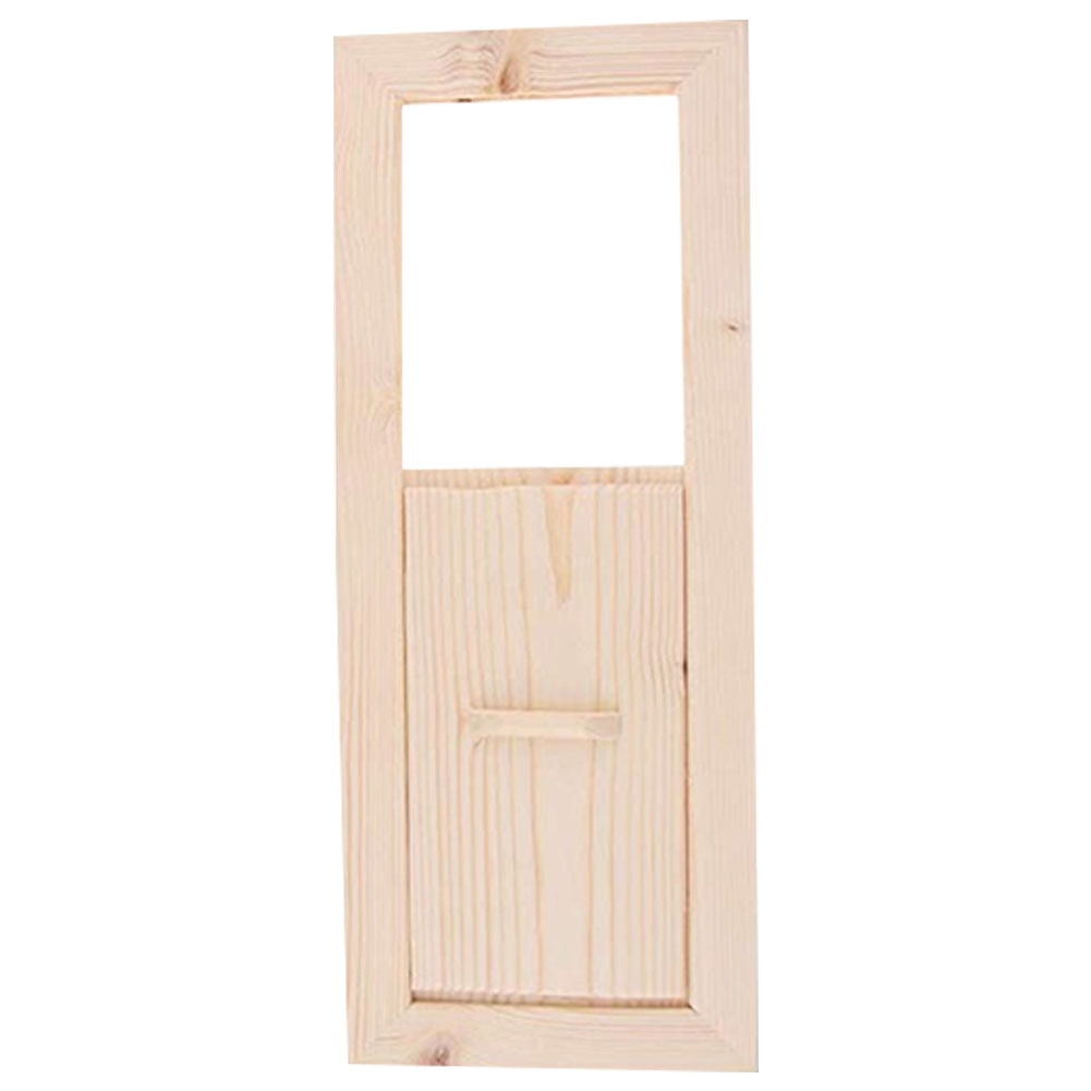 Finestra dell'otturatore di casa installazione facile pratica sauna presa d'aria griglia scorrevole ventilazione bagno estivo bagno in legno di cedro regolabile