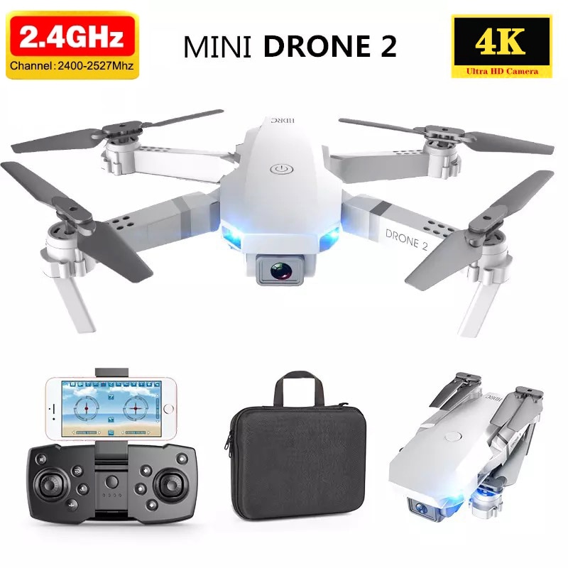 E59 Rc Drone Fpv Wifi Real-Time Transmissie Drone 4K Hd Camera Profesional Quadrocopter Vaste Hoogte Vouwen antenne Quadcopter