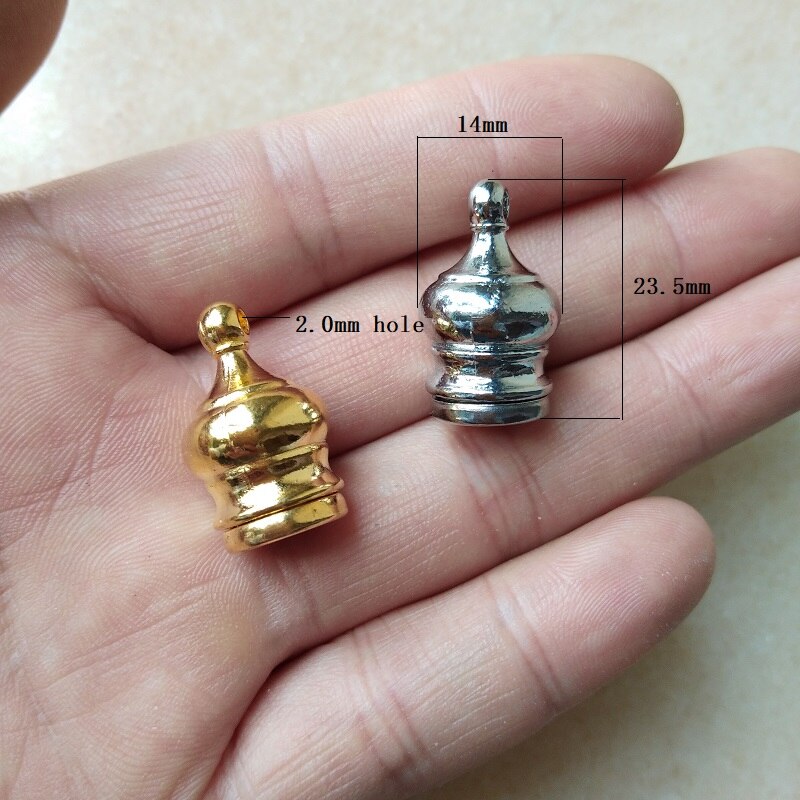 M10 Gold/chrom Krone murmeln mit Basis schraube dekoration Jahrgang lampen beleuchtung Hardware- zubehör