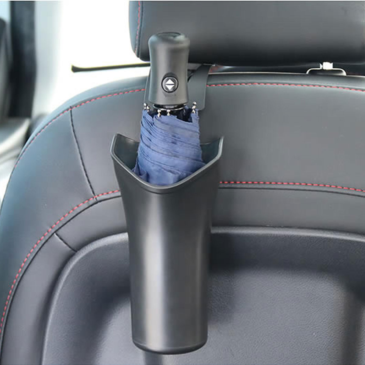 2Pcs Car Seat Terug Paraplu Opslag Emmer Nuttige Praktische Paraplu Houder Prullenbak Voor Suv Voertuigen Kofferbak Paraplu houder