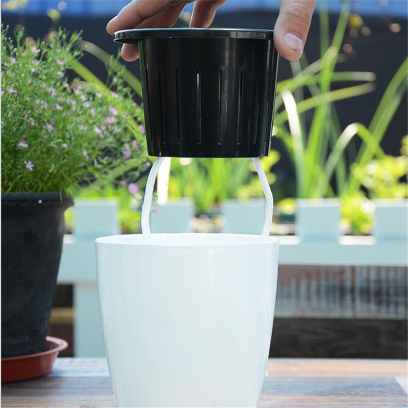 Automatic Water-absorbing Flower Pots Bonsai Multi-meat Plant Hydroponic Potted Large Plastic Flower Pots