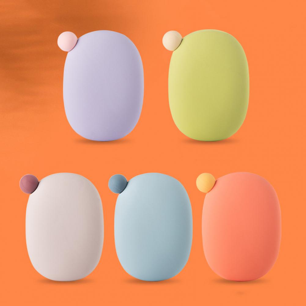 Chauffe-main Portable en Silicone au charbon actif, chauffage automatique des œufs, chauffe-mains d'extérieur pour le bureau