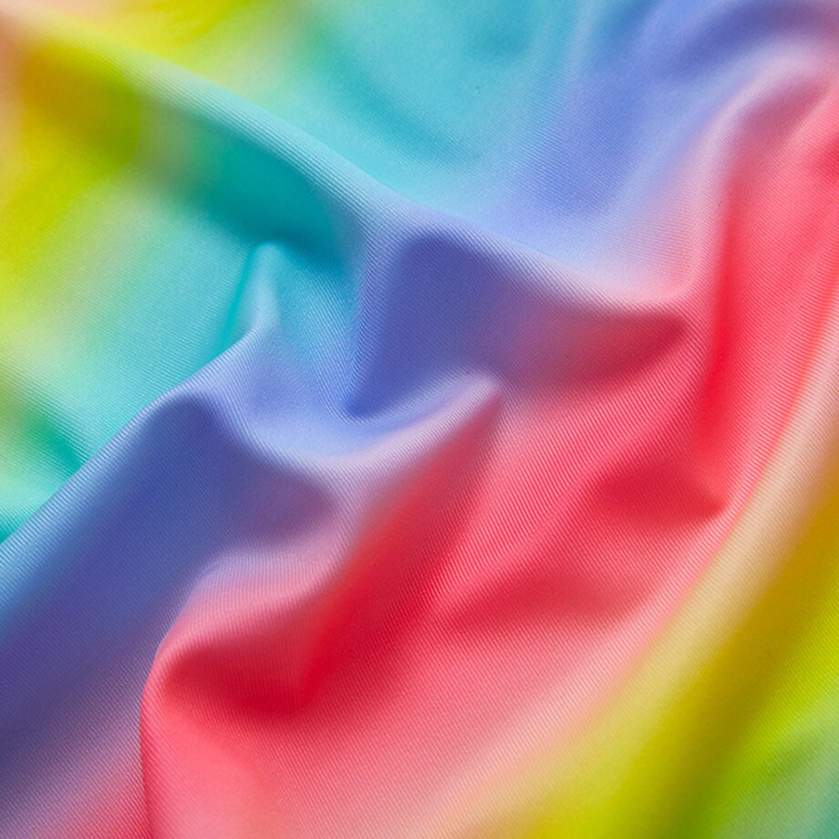 8-16 Years Girl Swimsuit Kids One Piece Teenager Girl Bathing Suit Rainbow Swim Wear Children Swimwear Child Swimming Suit