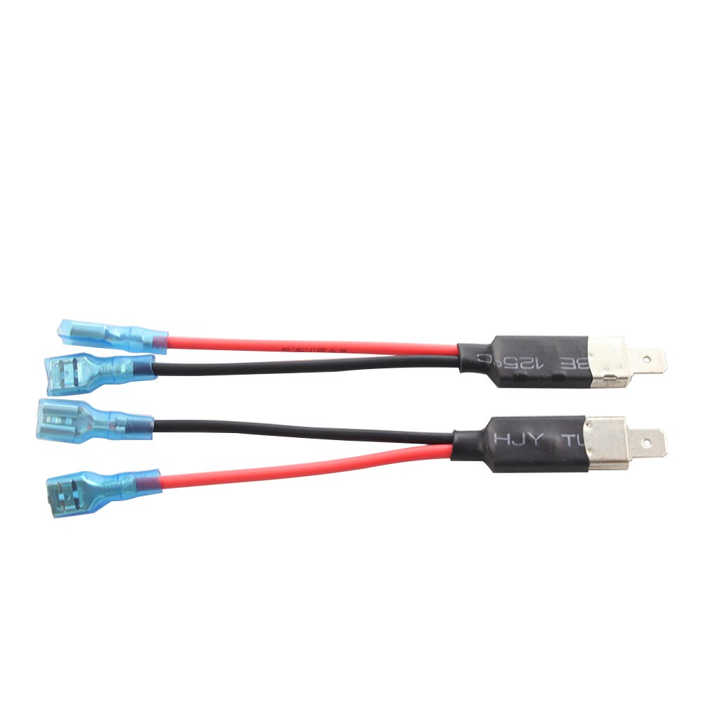 2 Stuks Auto H1 Led Hid Xenon Koplamp Lamp Adapter Converter Kabel Vervanging Halogeenlamp Kabelboom
