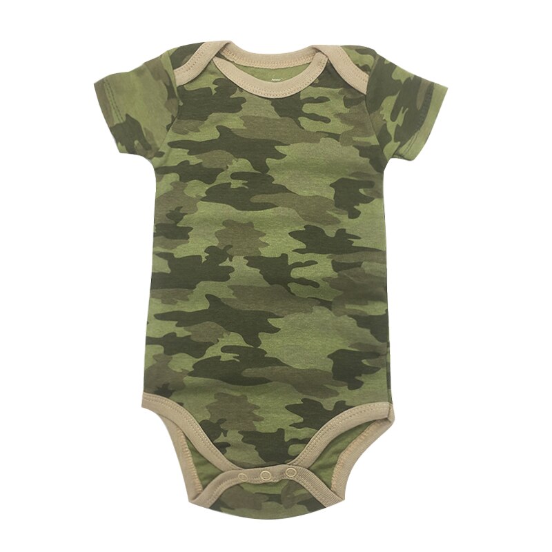Barboteuse à manches courtes pour bébé garçon, 5 pièces/lot, barboteuse en coton pour -né