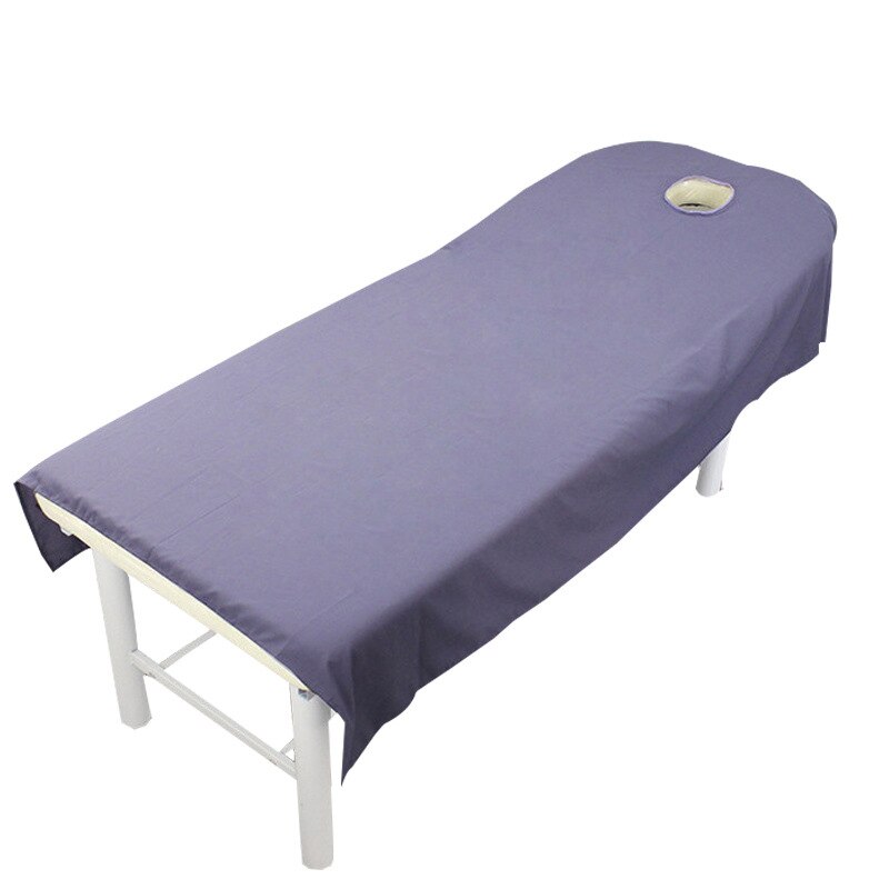 Super Zacht Geborsteld Beauty Laken Bed Vlakte Laken Massage Laken 1 Stuks Thuis Textiel eindproduct: purple