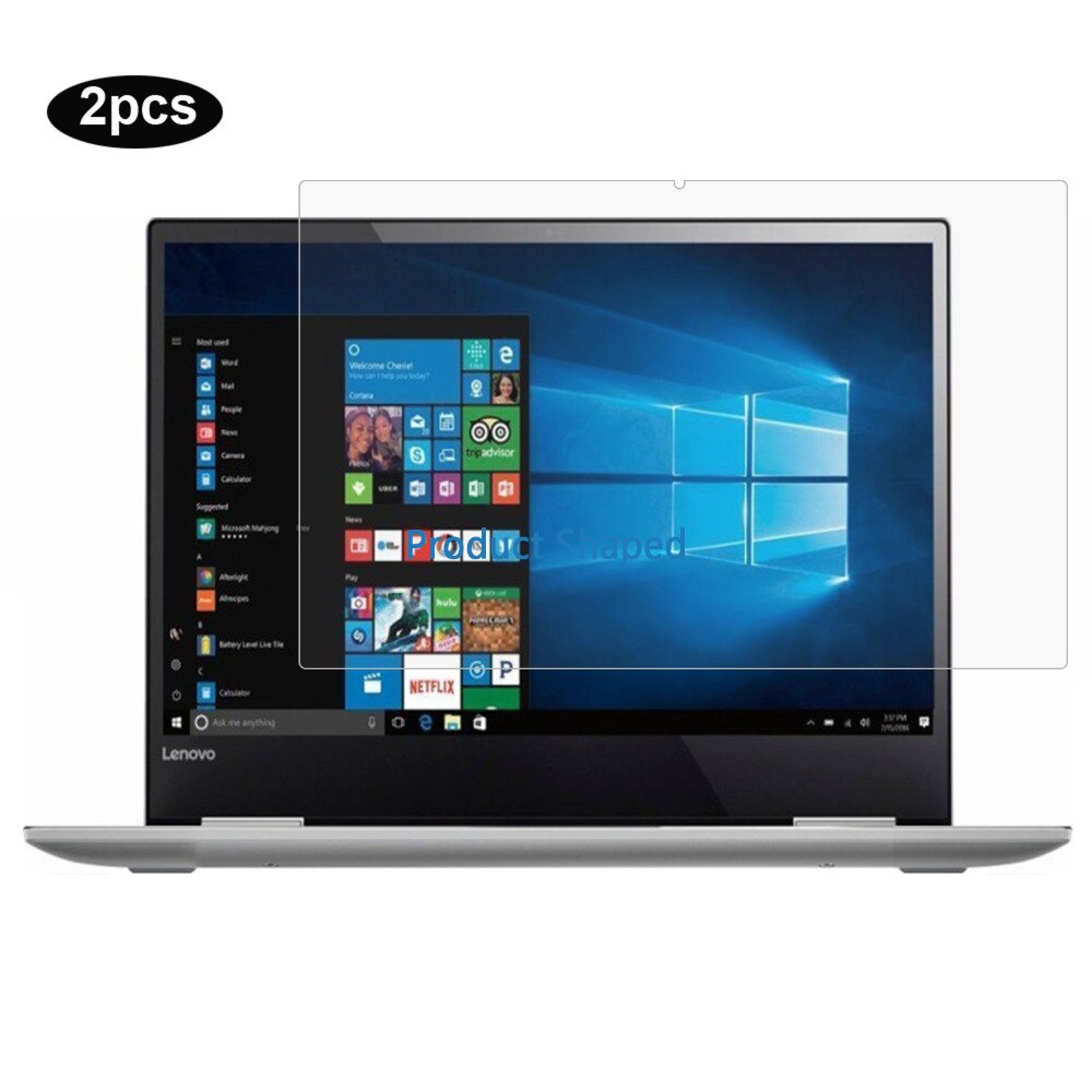 Protector de pantalla de ordenador portátil Cartinoe de 13,3 pulgadas para Lenovo Yoga 730 13 Notebook 730-13, película protectora de pantalla Lcd Hd transparente (2 uds)