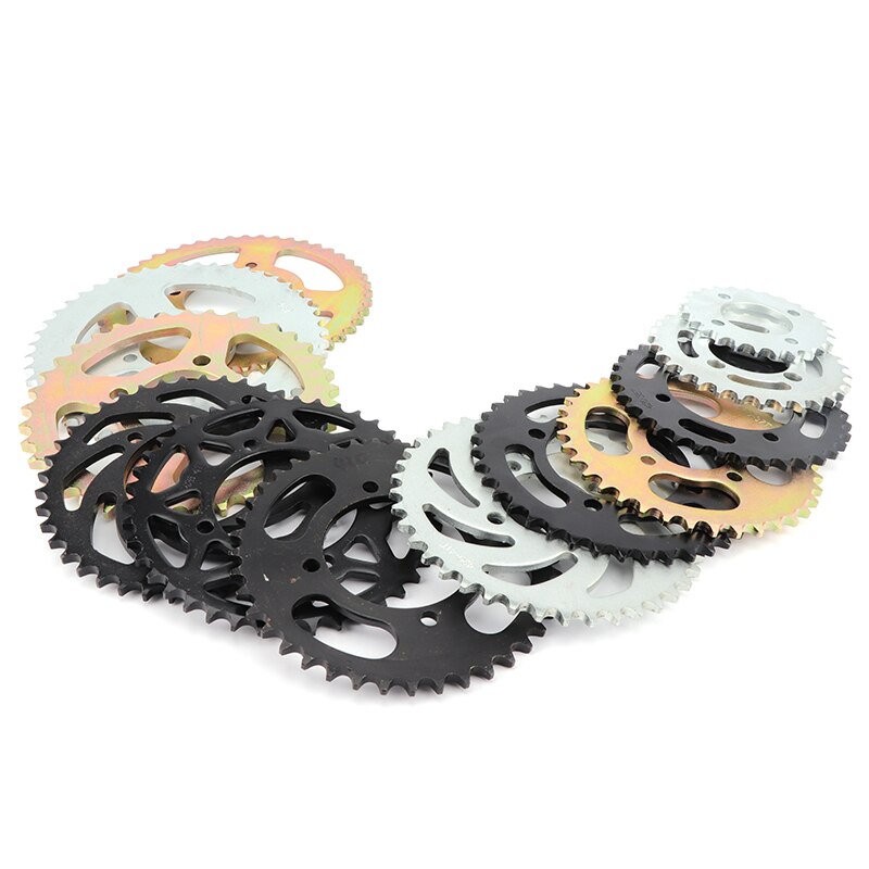 420/428 Chains 35T/37T/39T/41T/43T/45T/48T Motorcycle Chain Sprockets Rear Back Sprocket Cog For 110cc 125cc 140cc Dirt Pit Bike