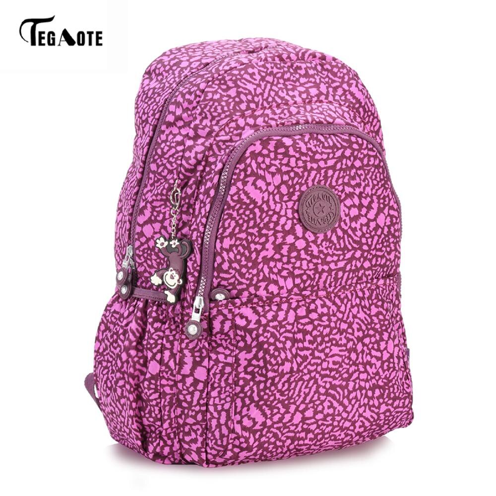 TEGAOTE Large Capacity Backpack Women Preppy School Bags For Teenagers Men Nylon Travel Bags Girls Laptop Backpack Mochila: 993 04