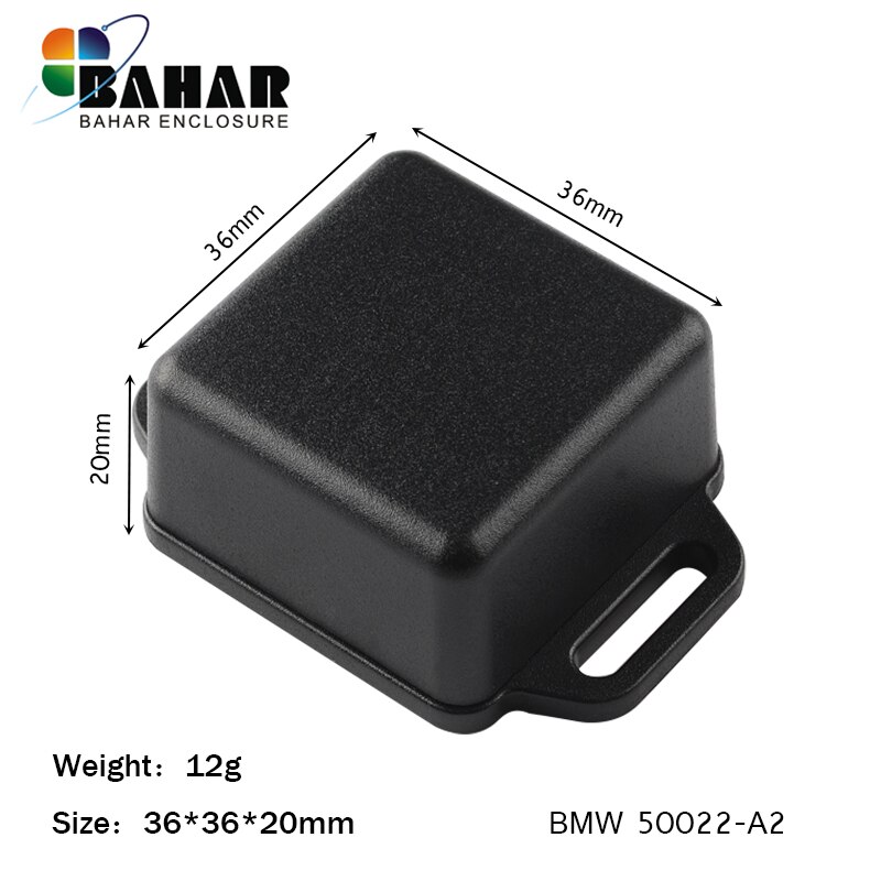 Bahar wandmontage elektronica plastic ABS 10 stuks behuizing van Bahar Behuizing 36*36*20mm BMW50022