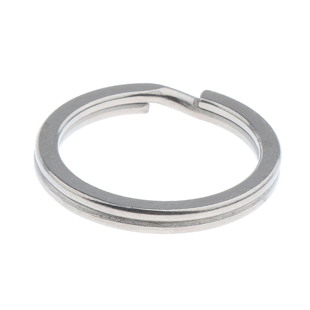 Titan Schlüssel Ring Tasche Werkzeug Mini Split Schlüsselbund Kreis Clip