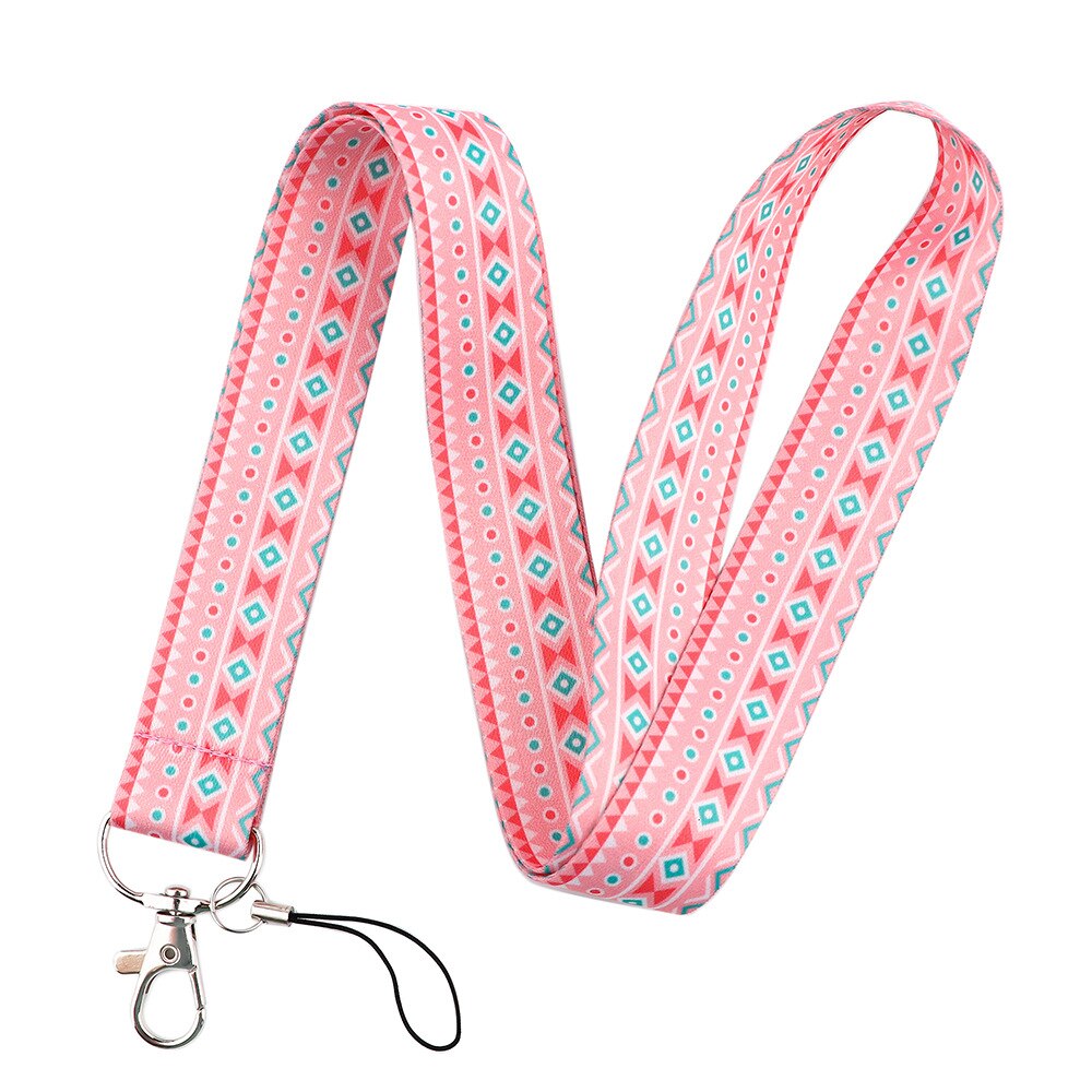 Bohemian Mobiele Telefoon Straps Sleutelhanger Lanyard Voor Sleutels Usb Id-kaart Badge Houder Keycord Ketting Lint Accessoires: 4