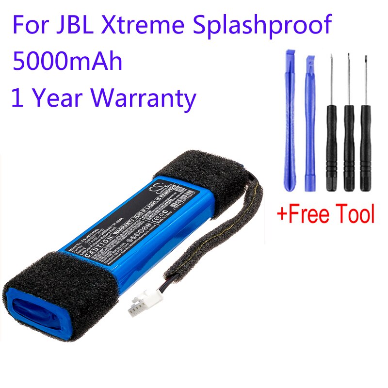 CELLONIC, Batteria Per Altoparlante Compatibile Con JBL Xtreme 1 (5000mAh, 7.4V) + Set Di Strumento Batteria Di Ricambio GSP0931134 - 14