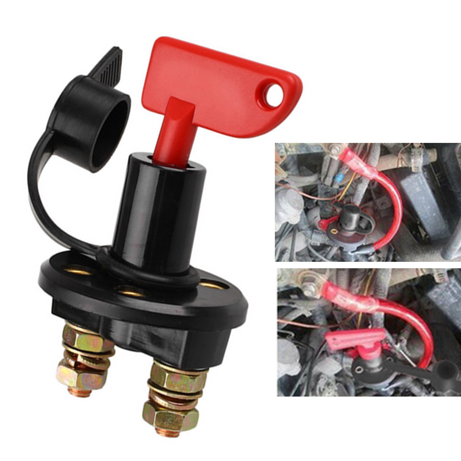Aislador de batería para barco, coche, furgoneta, autocaravana, interruptor de desconexión, llave de apagado de energía