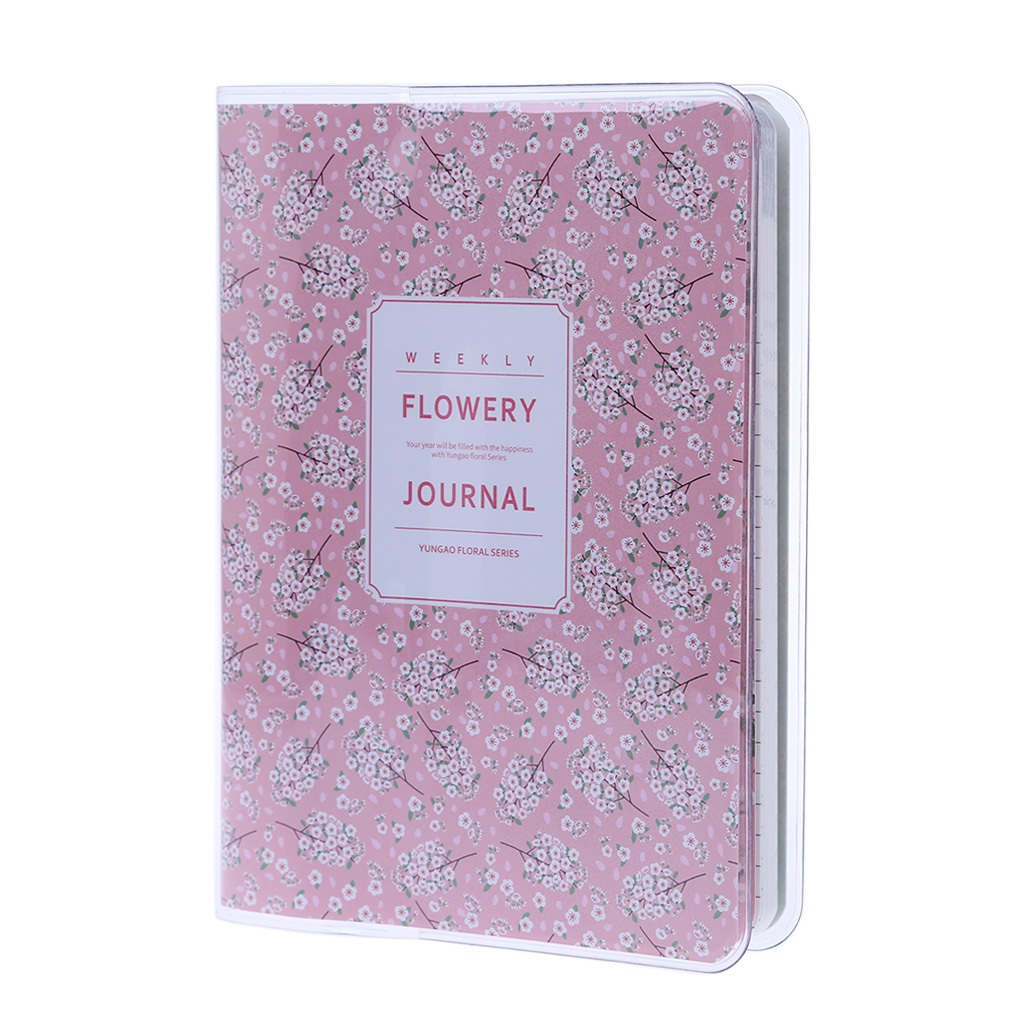 Bonito diario cuaderno planificador semanal Agenda calendario suministros escolares: B